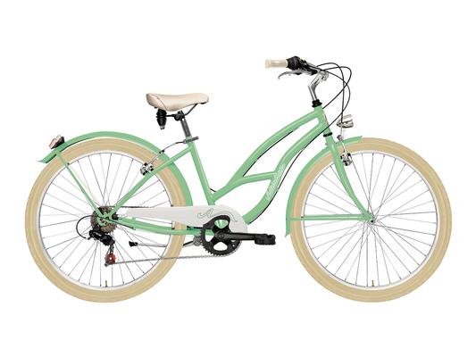 Велосипед Adriatica Cruiser Lady 26\" 6ātr зеленный