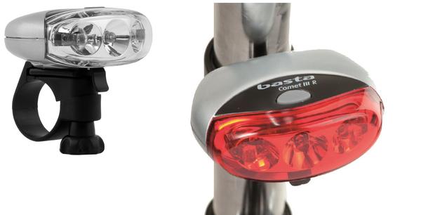 Комплект фонарей для велосипеда COMET3