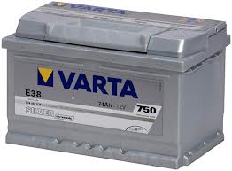 Аккумулятор VARTA 574402075 74Ah 750A(-/+) 278x175x175