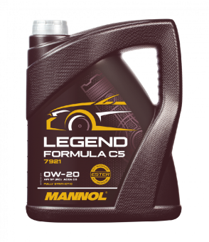 Motoreļļa MANNOL 7921 LEGEND Formula C5 0W20 5L