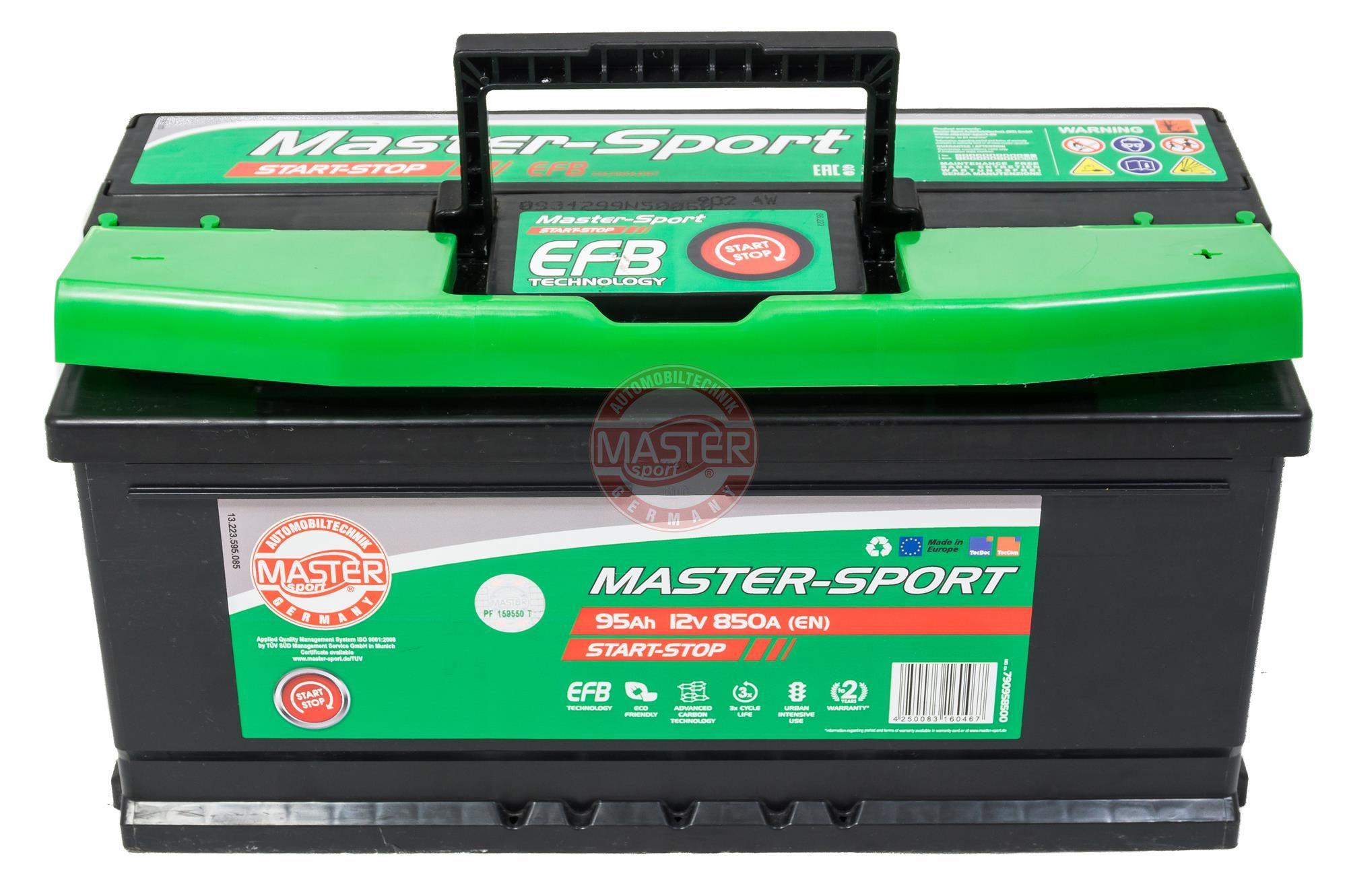 Aккумулятор MASTER-SPORT 790958500 Start-Stop 95Ah 850A