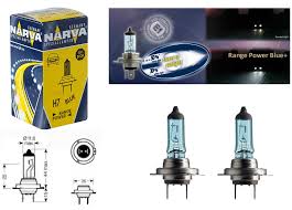 Autolampa NARVA 48638 RPB Blue H7 55W +50% 12V 1gb.